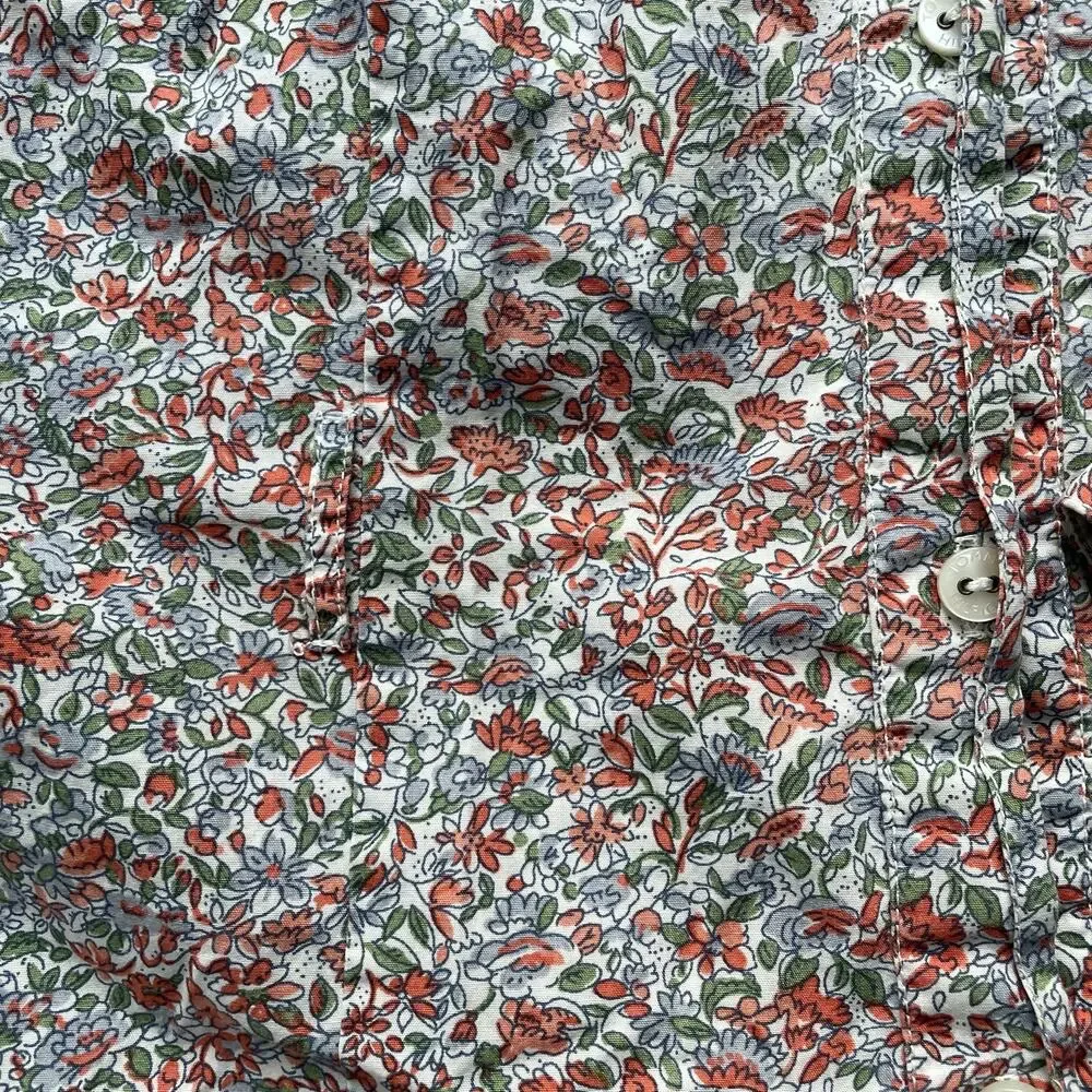 Tommy Hilfiger Women's Floral Shirt Dress Roll Tab Sleeve Boho Cottagecore S - Picture 8 of 14